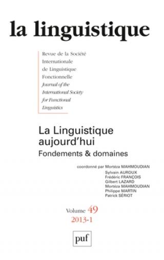 Linguistique (La) France Magazine